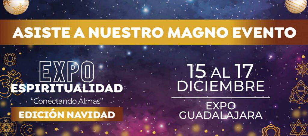 Expo Espiritualidad el 15, 16 y 17 de Diciembre