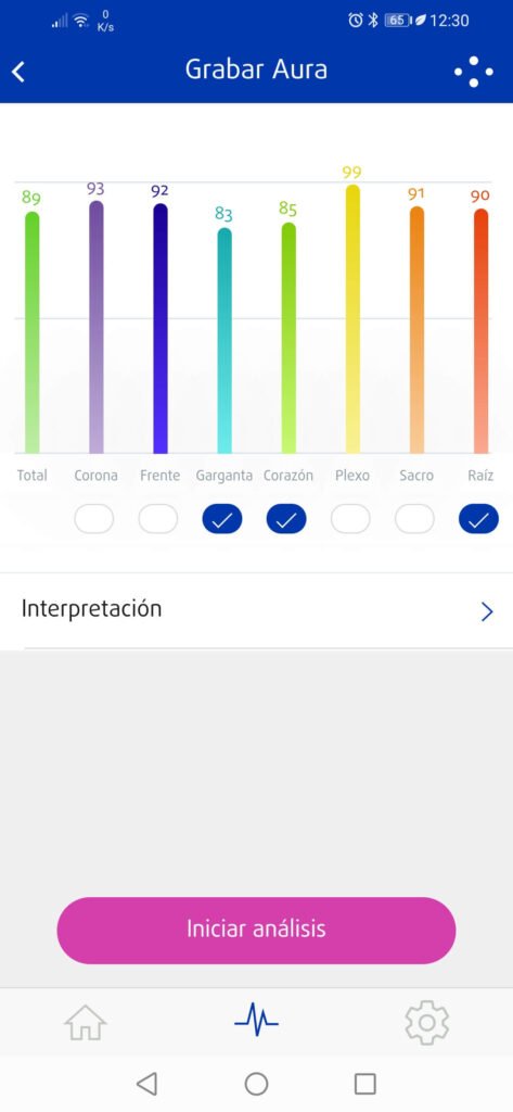 Healy Análisis de Aura